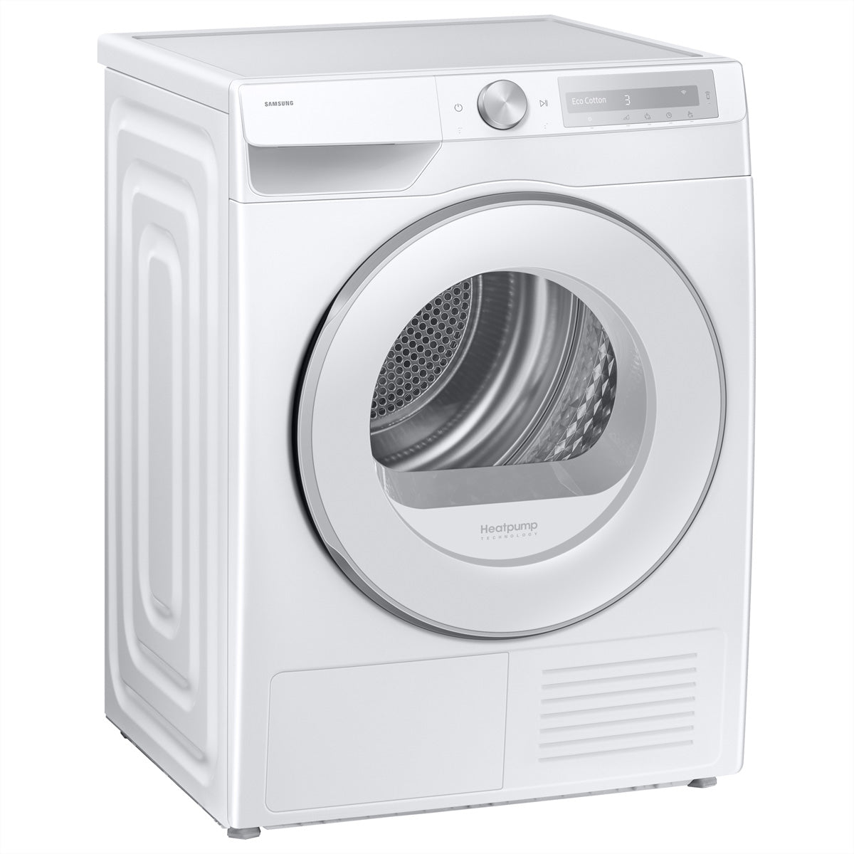 Samsung Wäschetrockner Wärmepumpentrockner, DV6000, 9 kg, Weiss, Wi-Fi-gesteuert