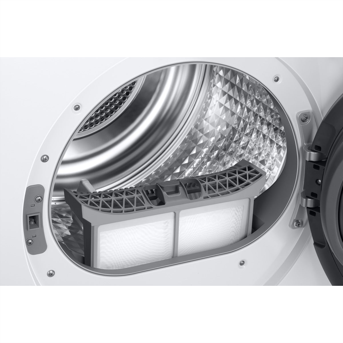 Samsung Wäschetrockner Wärmepumpentrockner, DV6000, 9 kg, Weiss, Wi-Fi-gesteuert