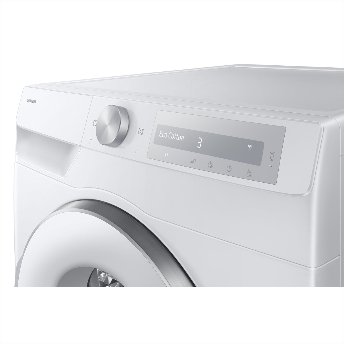 Samsung Wäschetrockner Wärmepumpentrockner, DV6000, 9 kg, Weiss, Wi-Fi-gesteuert