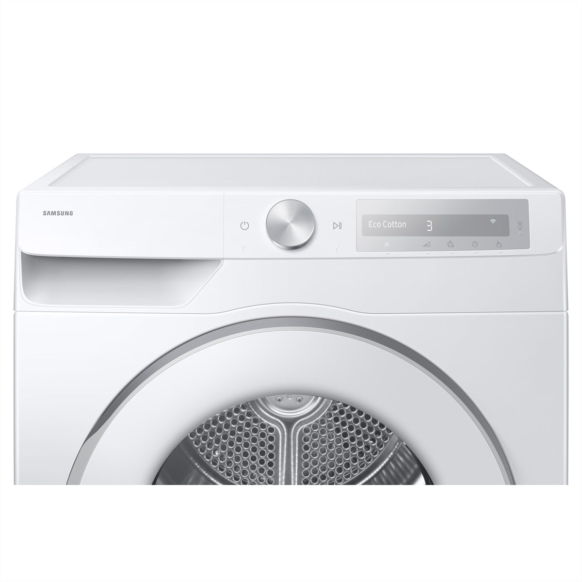 Samsung Wäschetrockner Wärmepumpentrockner, DV6000, 9 kg, Weiss, Wi-Fi-gesteuert