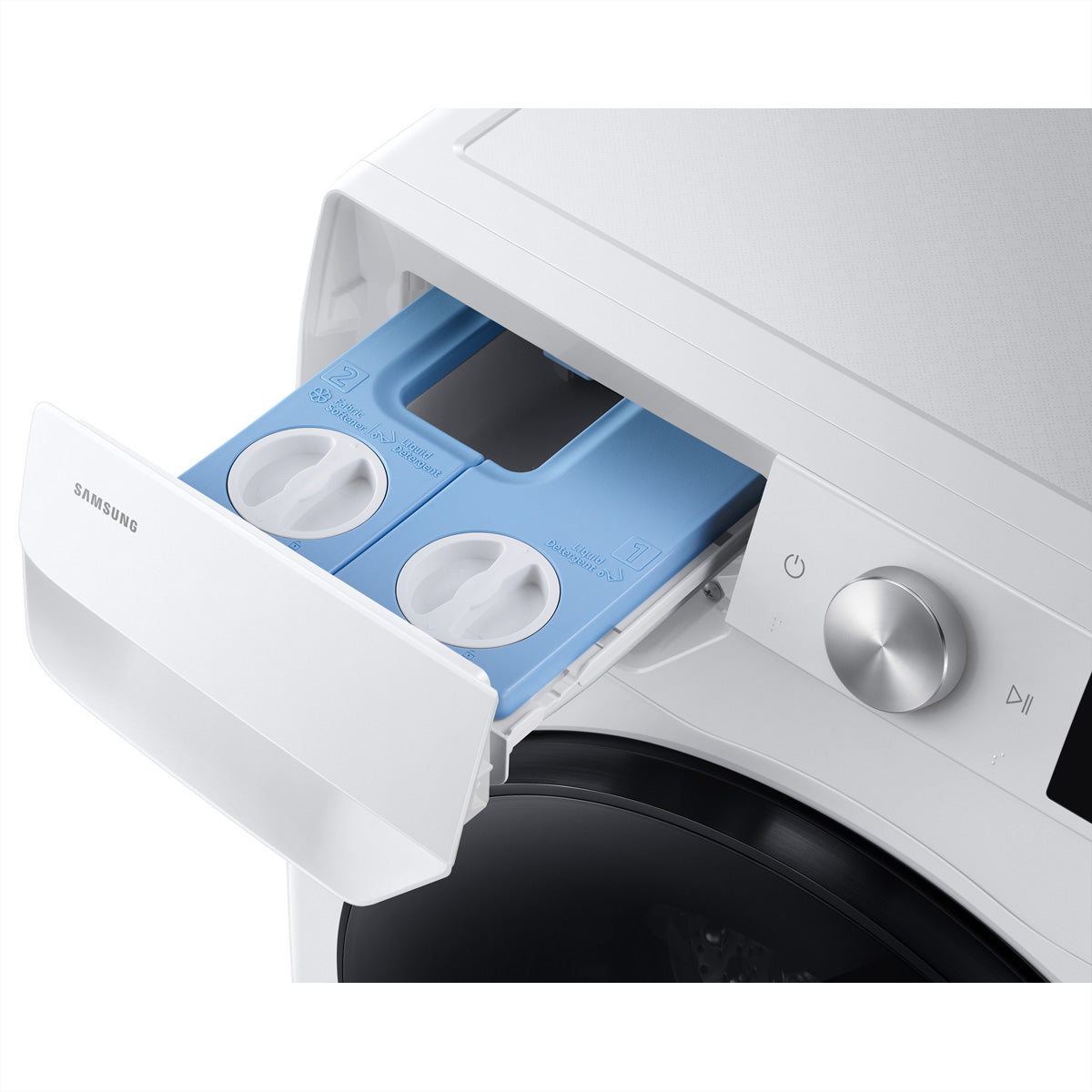 Samsung Waschtrockner WD6400H – 10 kg Waschen, 6 kg Trocknen, Inverter & AddWash – weiss/schwarz