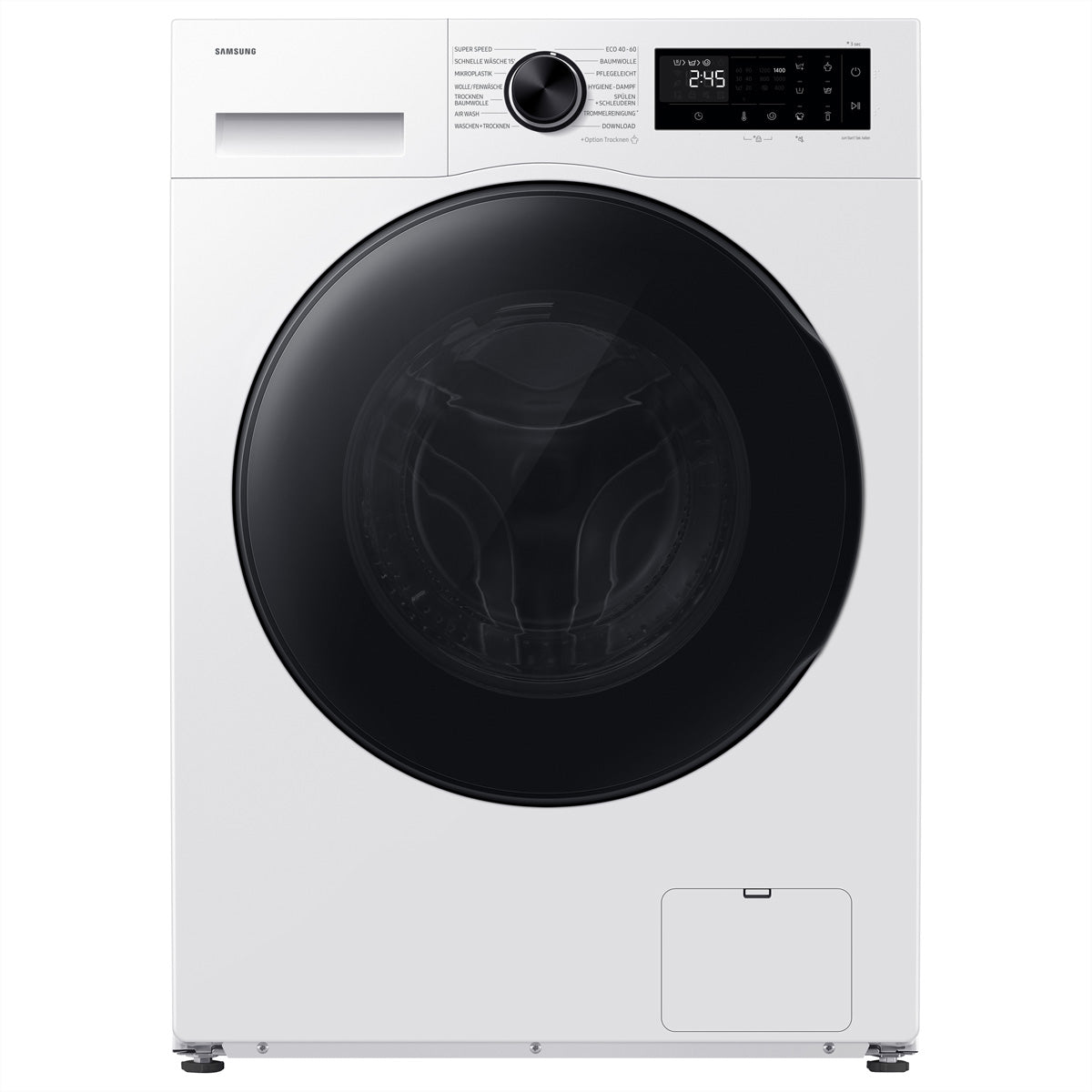 Samsung Waschtrockner WD5000 – 9 kg Waschen, 6 kg Trocknen, Invertermotor, 1'400 U/min – Weiss