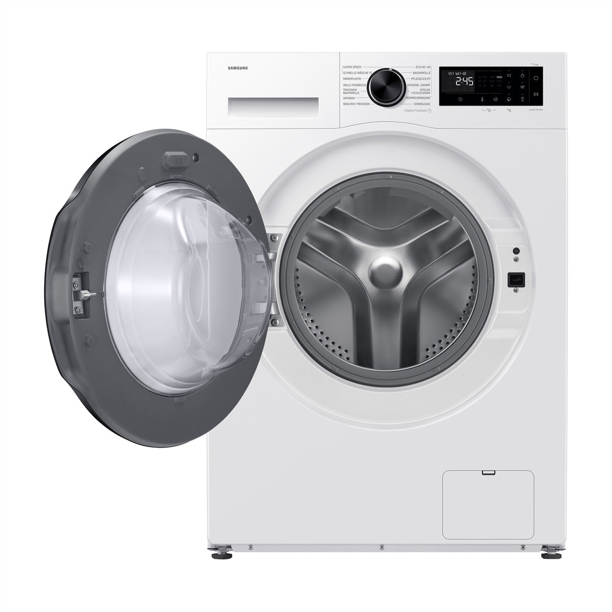Samsung Waschtrockner WD5000 – 9 kg Waschen, 6 kg Trocknen, Invertermotor, 1'400 U/min – Weiss