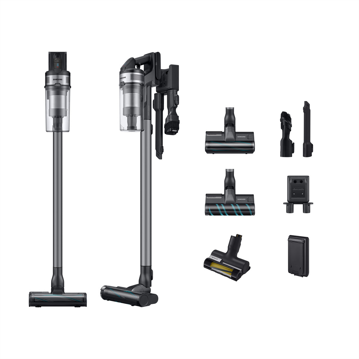 Samsung Akkustaubsauger Jet 75 Complete, 2-in-1 – 60 min, 200 W, Behälter 0,8 l