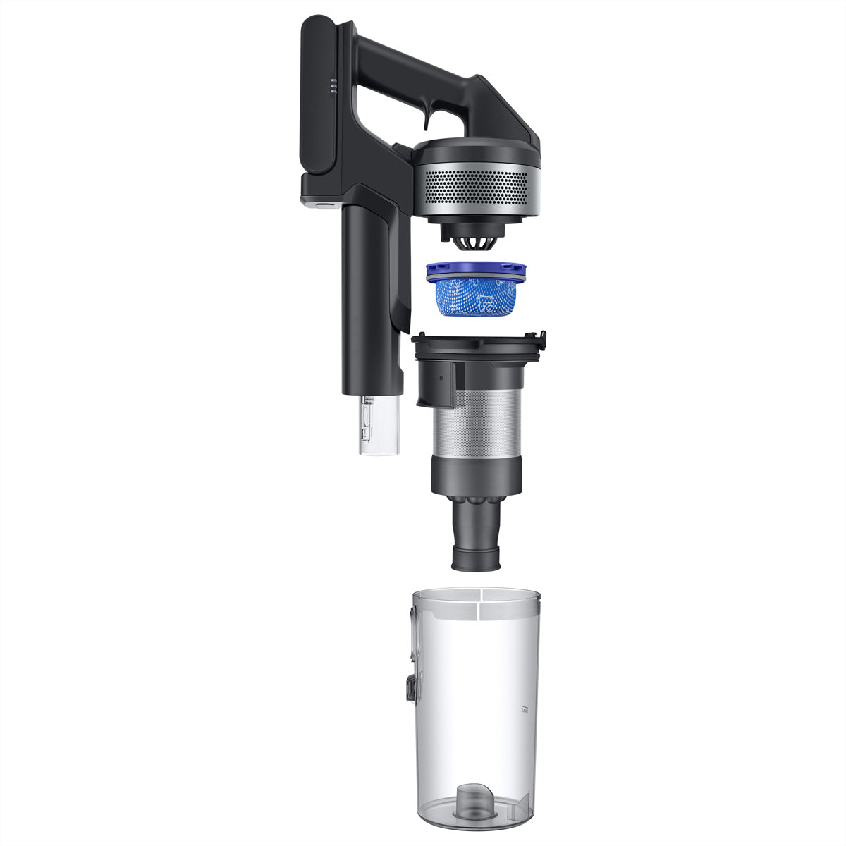 Samsung Akkustaubsauger Jet 75 Complete, 2-in-1 – 60 min, 200 W, Behälter 0,8 l