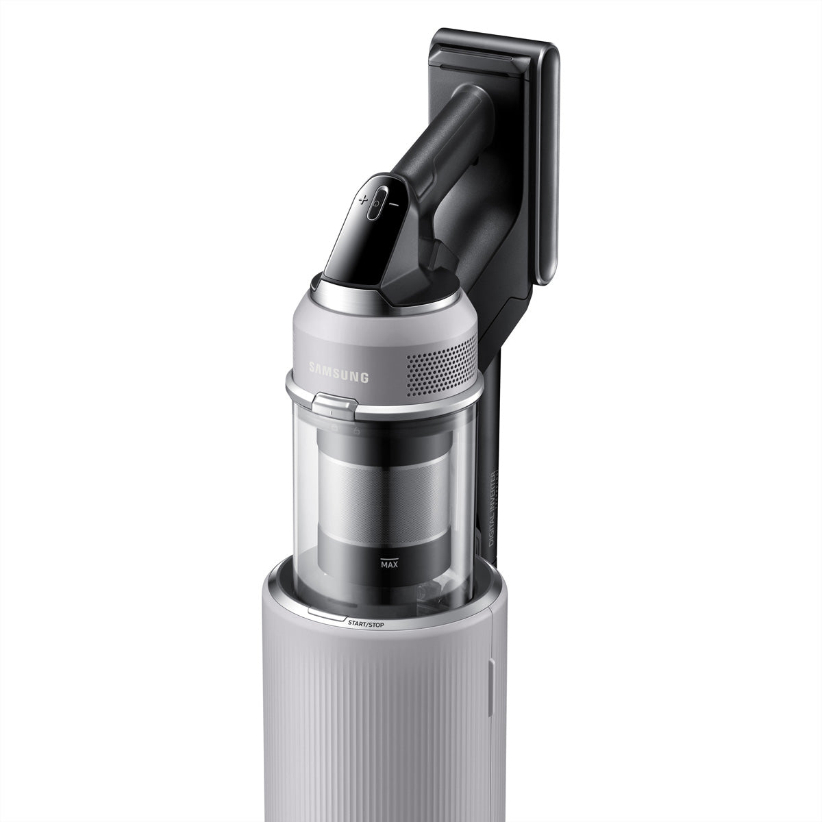 Samsung Akkustaubsauger AI Jet Lite Complete, 2-in-1, mit Absaugstation – 60 min, 280 AW, Behälter 0,5 l