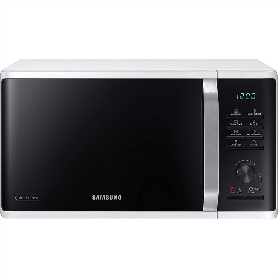 Samsung Mikrowelle MS23K3515AW – 23 l, Warmhaltefunktion & Abtaufunktion, 800 W – weiss