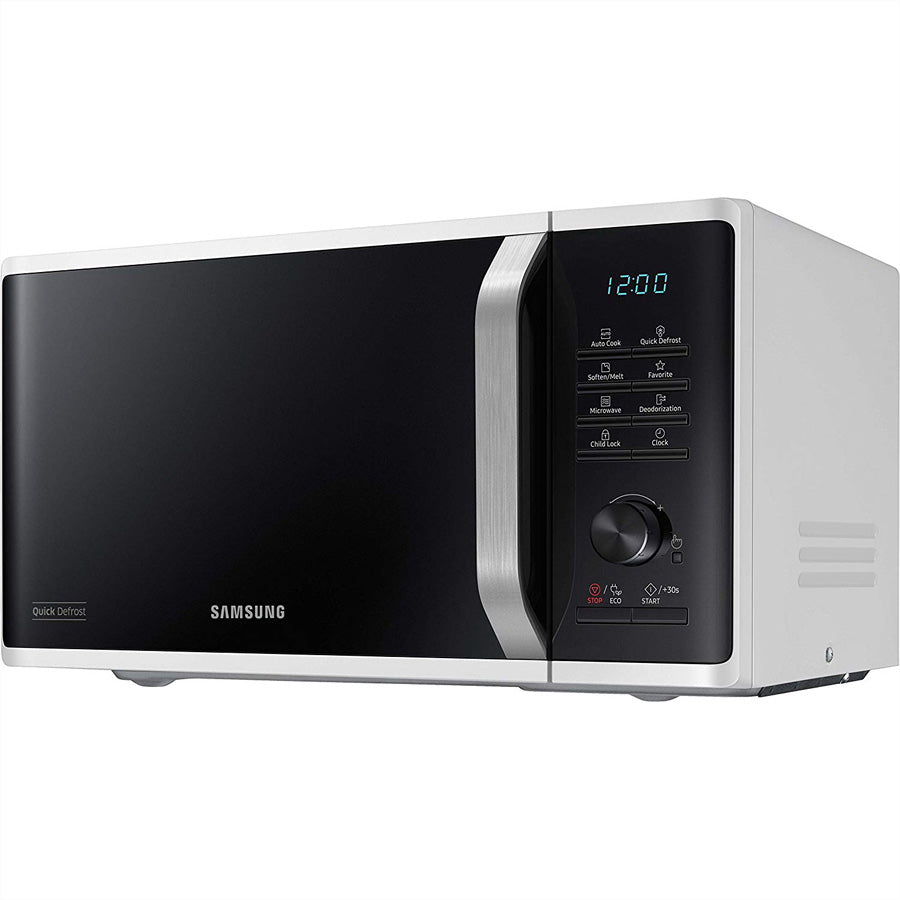 Samsung Mikrowelle MS23K3515AW – 23 l, Warmhaltefunktion & Abtaufunktion, 800 W – weiss