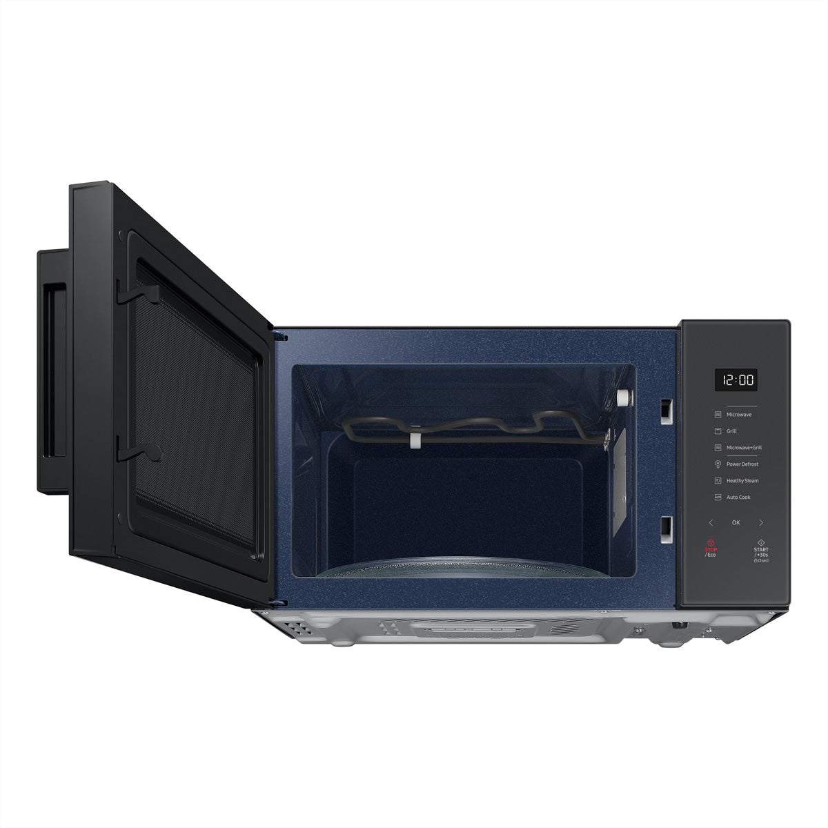 Samsung Grillmikrowelle MG30T5068UC – 30 l, Grill & Keramikboden, 900 W – Grau