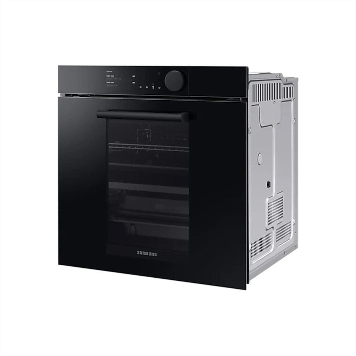 Samsung Einbau-Ofen NV8000 – 75 l, Dual Cook Steam & Pyrolyse – Onyx Schwarz