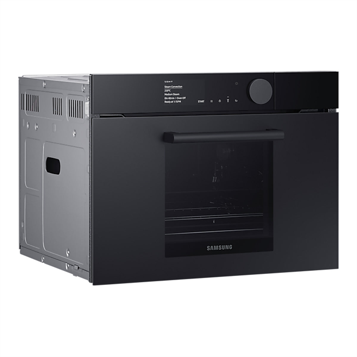 Samsung Einbau-Steamer-Kombigerät NQ9000 – 50 l, Dampf & WLAN, 1000 W – Grau