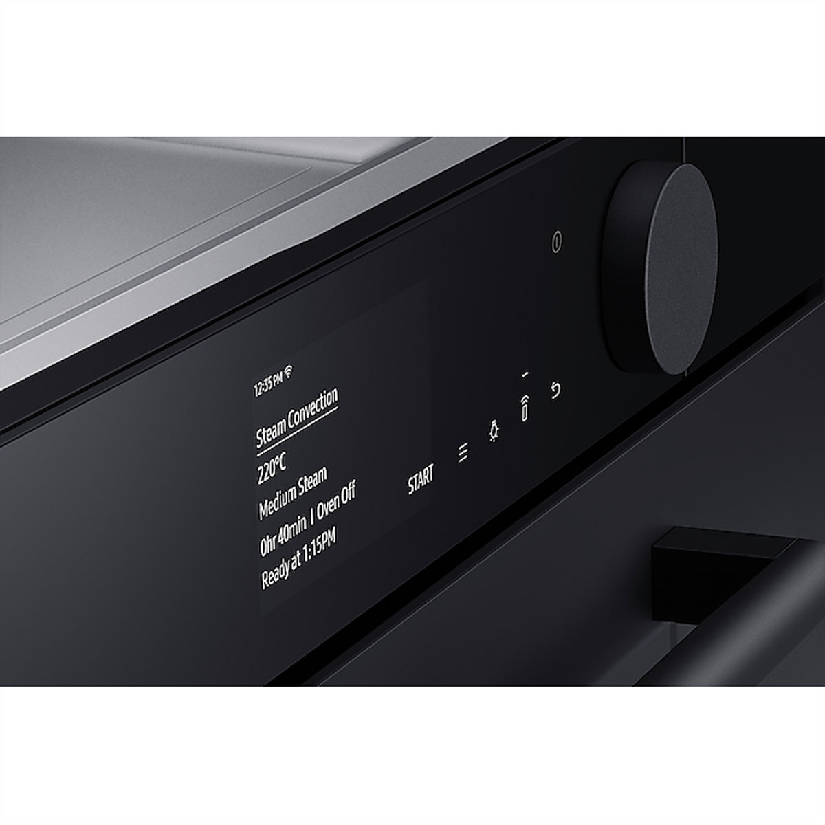 Samsung Einbau-Steamer-Kombigerät NQ9000 – 50 l, Dampf & WLAN, 1000 W – Grau