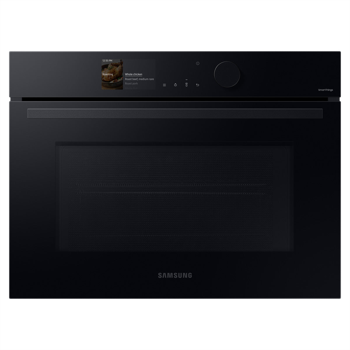 Samsung Einbau-Mikrowelle NQ7000 – 50 l, Grill & Heissluft, 1000 W – clean black