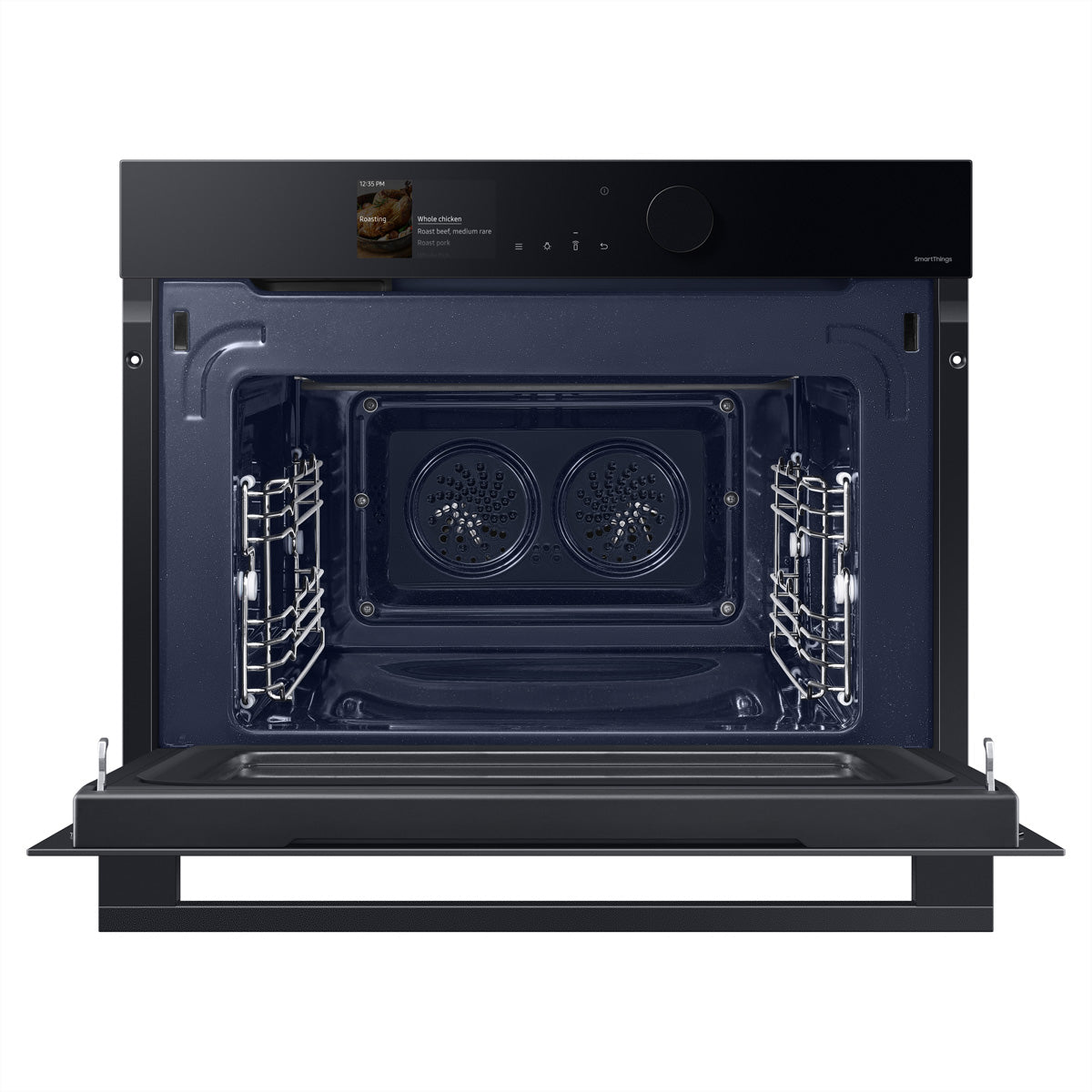 Samsung Einbau-Mikrowelle NQ7000 – 50 l, Grill & Heissluft, 1000 W – clean black