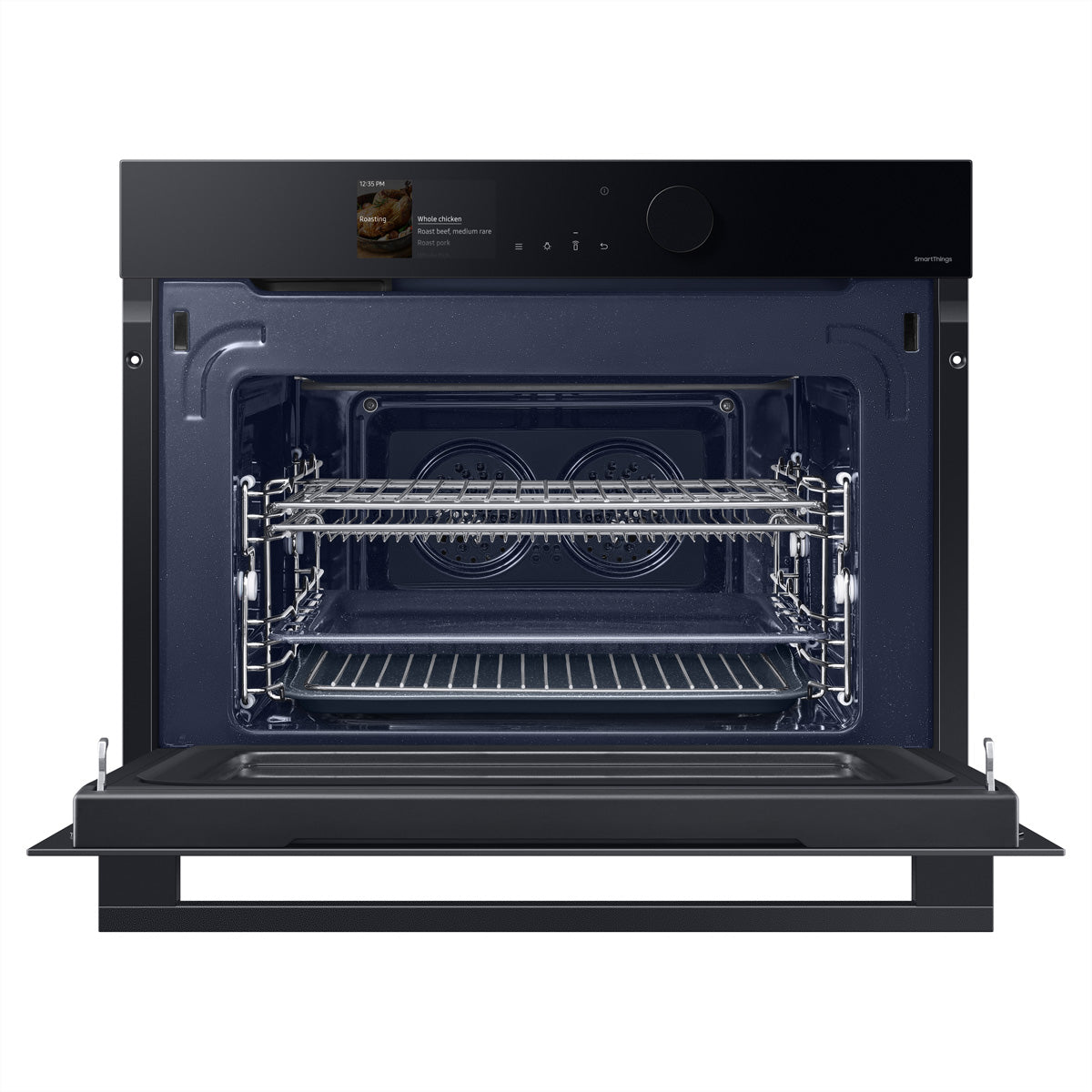 Samsung Einbau-Mikrowelle NQ7000 – 50 l, Grill & Heissluft, 1000 W – clean black