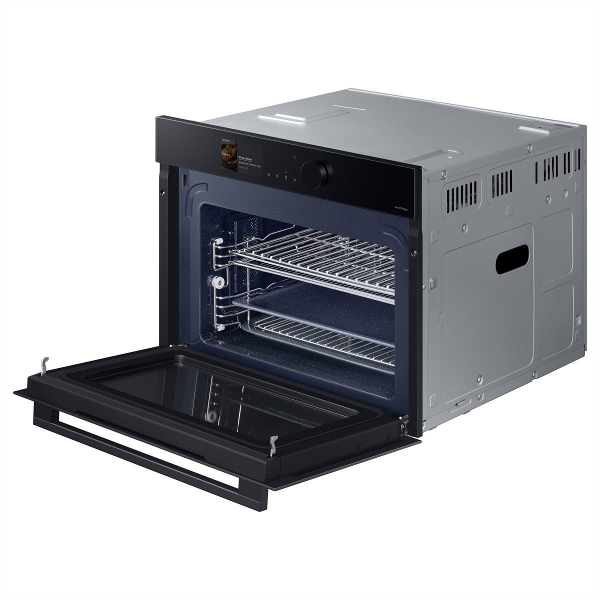 Samsung Einbau-Mikrowelle NQ7000 – 50 l, Grill & Heissluft, 1000 W – clean black
