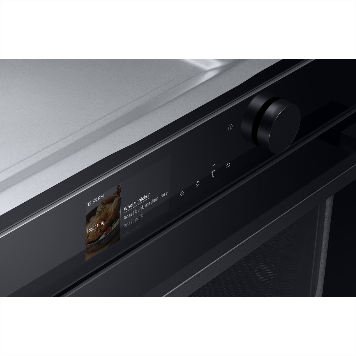 Samsung Einbau-Mikrowelle NQ7000 – 50 l, Grill & Heissluft, 1000 W – clean black