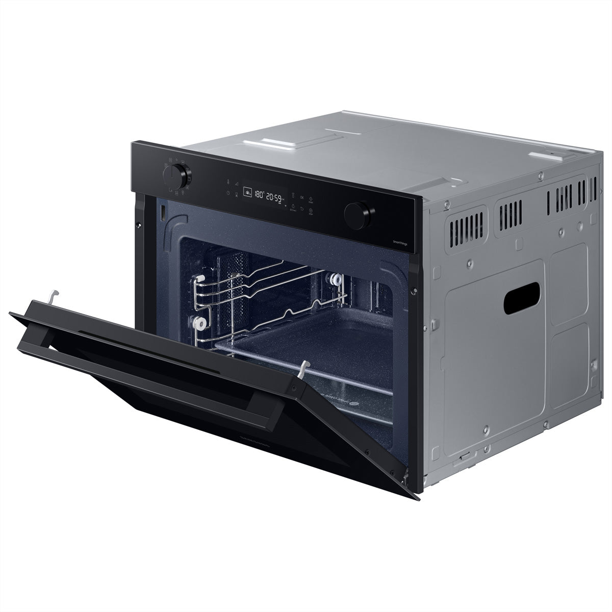 Samsung Einbau-Mikrowelle NQ5B4553F – 50 l, Grill & Heissluft, 800 W – Schwarz