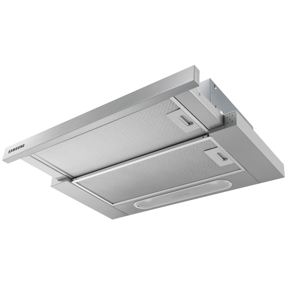 Samsung Dunstabzugshaube NK24M1030IS/UR – 60 cm, 392 m³/h, 3 Stufen – Edelstahl