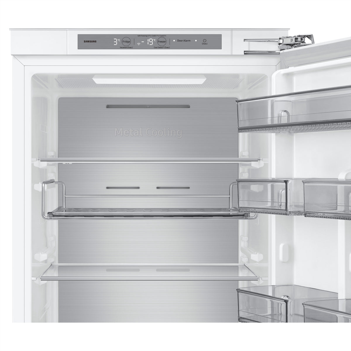 Samsung Kühl-Gefrierkombination BRB6000 – 264 l, 230 V, doppelte Kühlung, Energieeffizienzklasse D