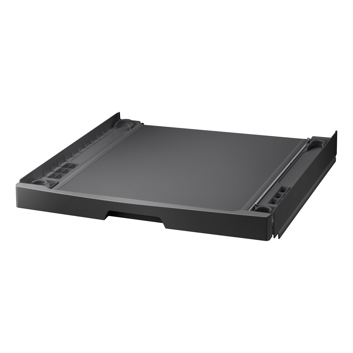 Samsung Wandhalterung (mit ausziehbarer Ablage) – Edelstahl – inox – für Waschturm SKK-UDX – 605 × 75 × 565 mm