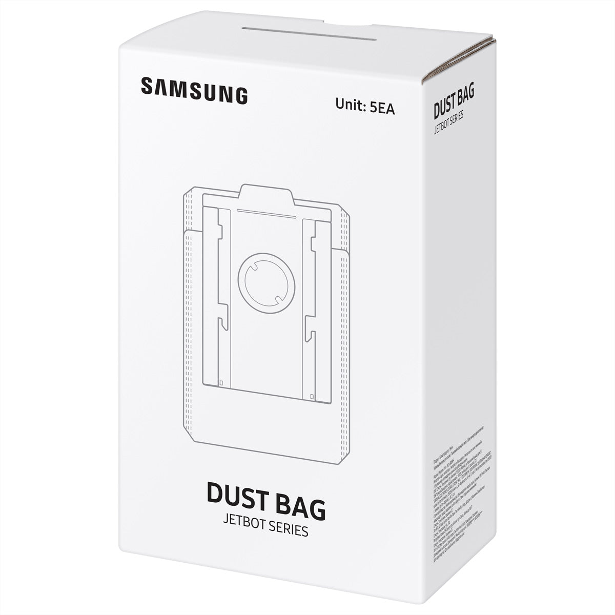 Samsung Staubbeutel VCA-RDB95 – 5 Stück, für Clean Station VR8500/VR9500