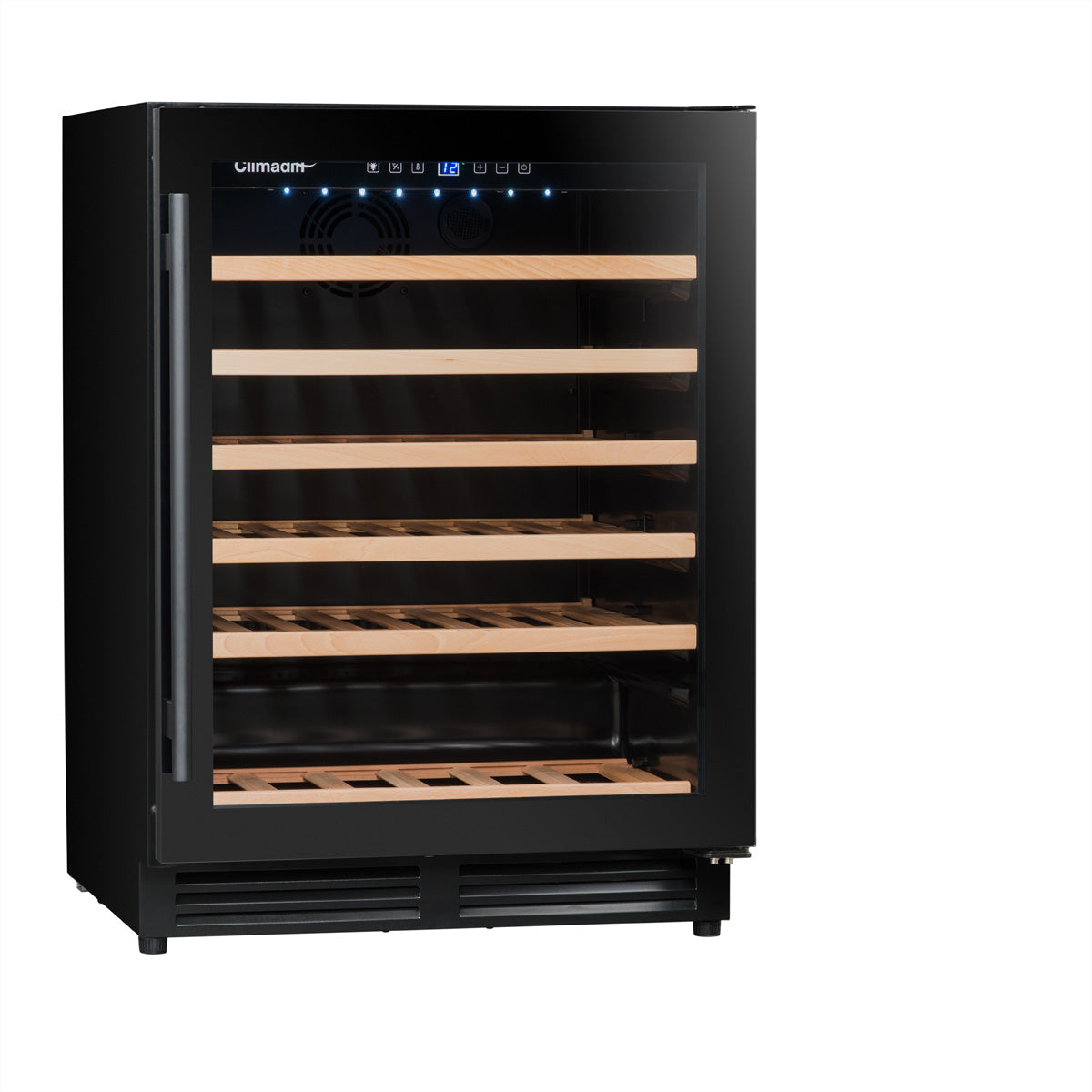Climadiff Weinkühlschrank CBU51S2B – 143 l, 240 V, Kompressor, Energieeffizienzklasse F