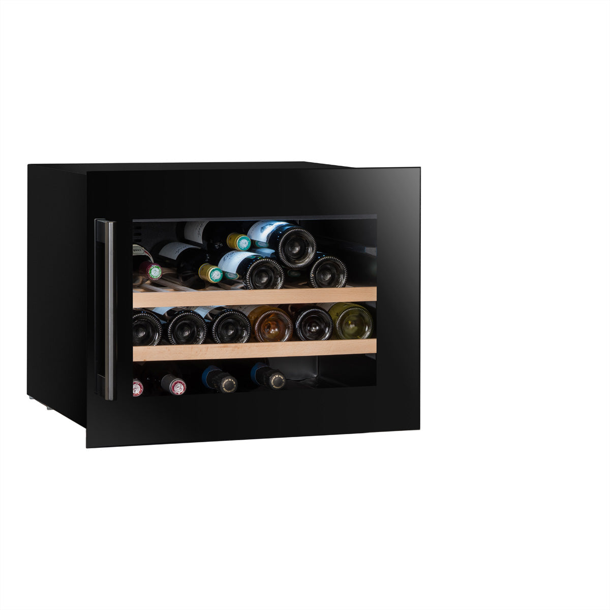 Climadiff Weinkühlschrank CBI28S1B – 62 l, Energieeffizienzklasse G, 38 dB, Schwarz