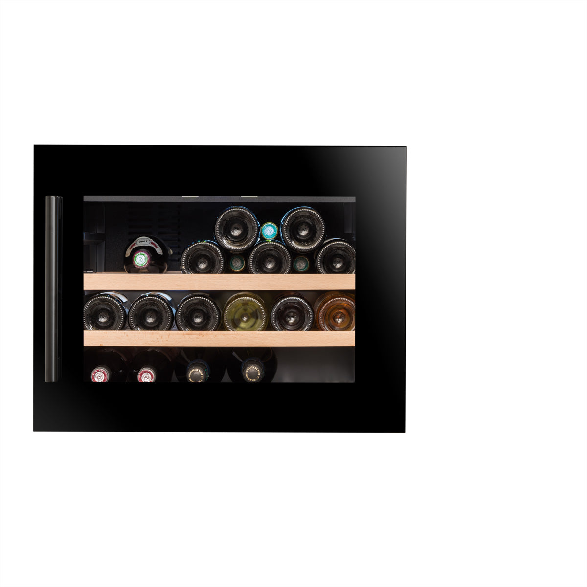 Climadiff Weinkühlschrank CBI28S1B – 62 l, Energieeffizienzklasse G, 38 dB, Schwarz