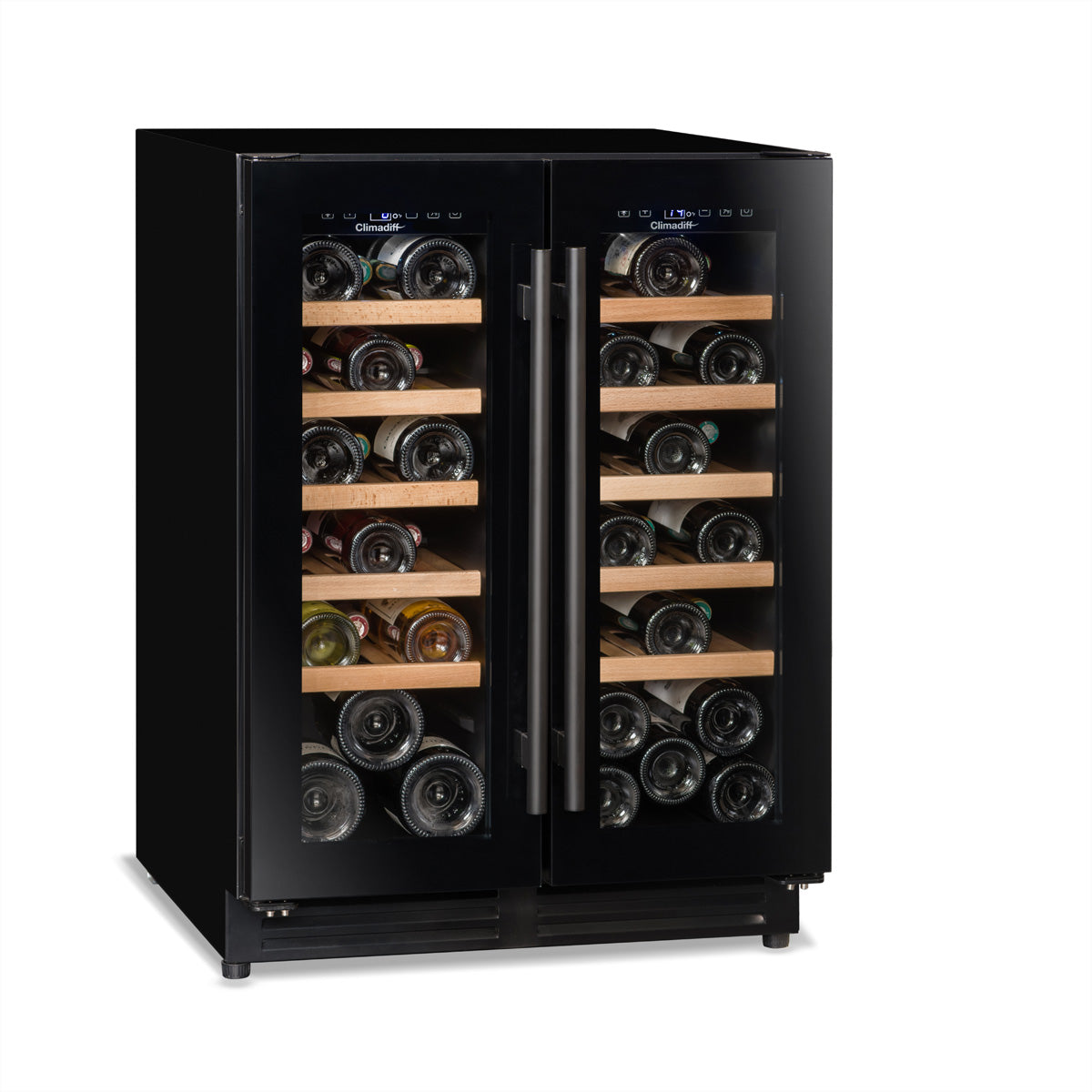 Climadiff Weinkühlschrank CBU40D1B – 120 l, 240 V, Kompressor, Energieeffizienzklasse F