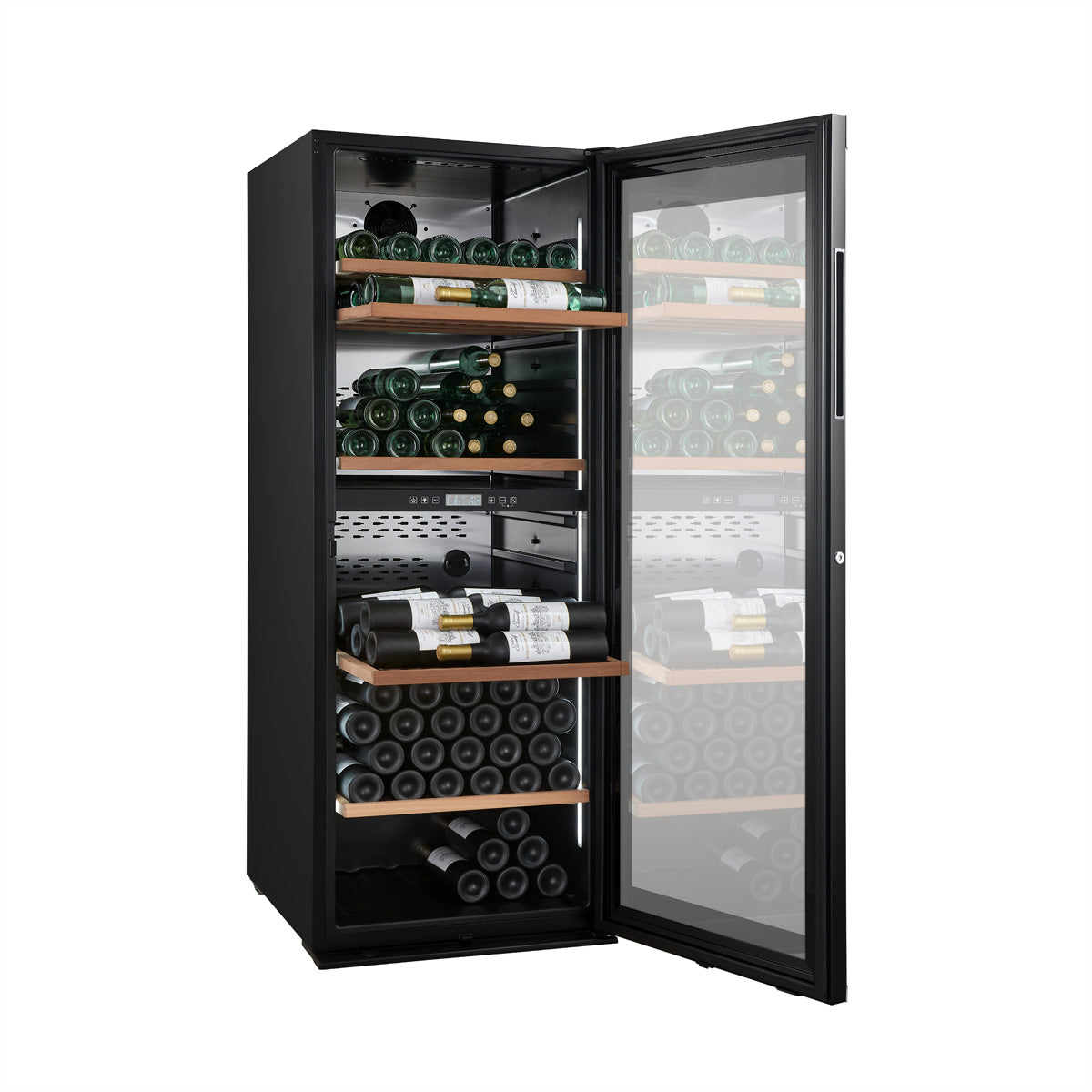 Climadiff Weinkühlschrank MILLESIME190DB – 380 l, 240 V, Kompressor, Energieeffizienzklasse F
