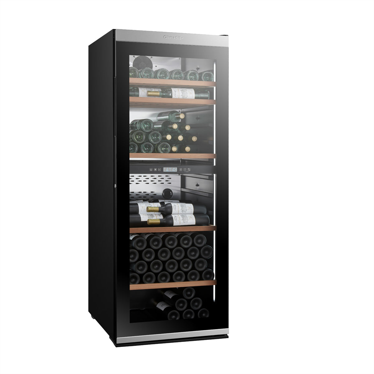Climadiff Weinkühlschrank MILLESIME190DB – 380 l, 240 V, Kompressor, Energieeffizienzklasse F