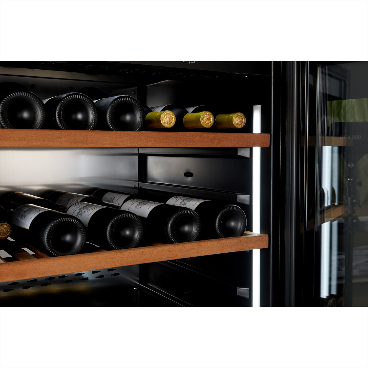 Climadiff Weinkühlschrank MILLESIME190DB – 380 l, 240 V, Kompressor, Energieeffizienzklasse F