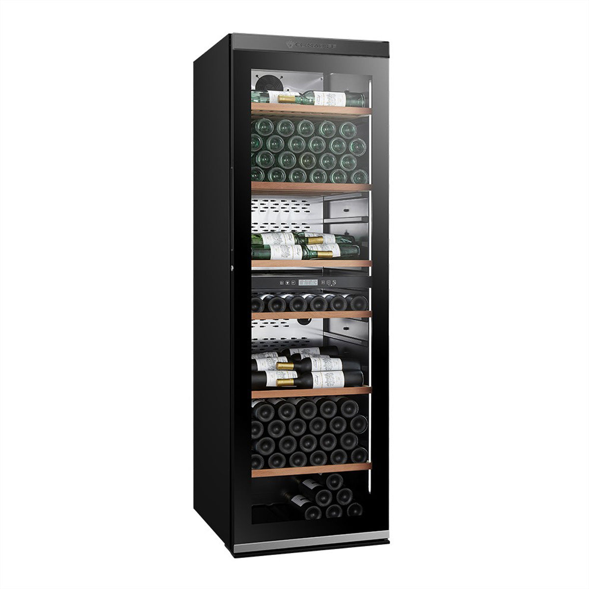 Climadiff Weinkühlschrank MILLESIME240DB – 457 l, 220/240 V, Kompressor, Energieeffizienzklasse F