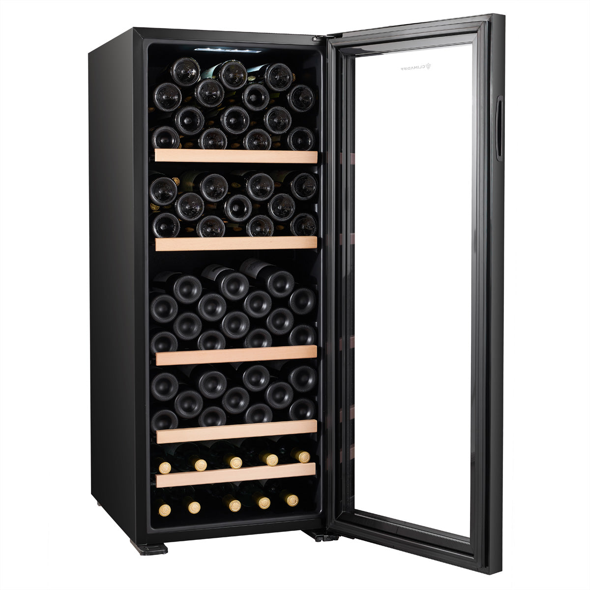 Climadiff Weinkühlschrank GARDE200D – 203 l, 220/240 V, Kompressor, Energieeffizienzklasse F