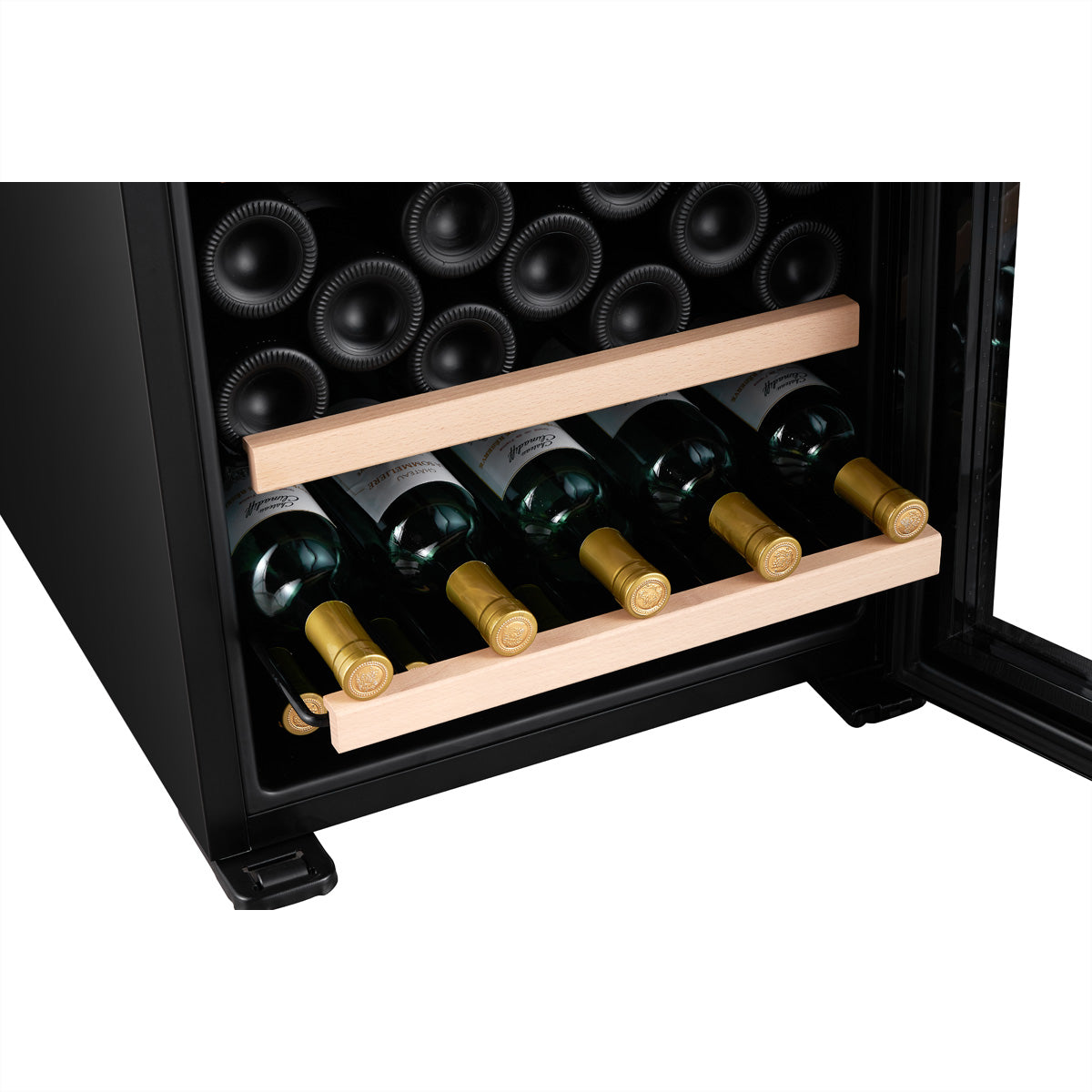 Climadiff Weinkühlschrank GARDE200D – 203 l, 220/240 V, Kompressor, Energieeffizienzklasse F