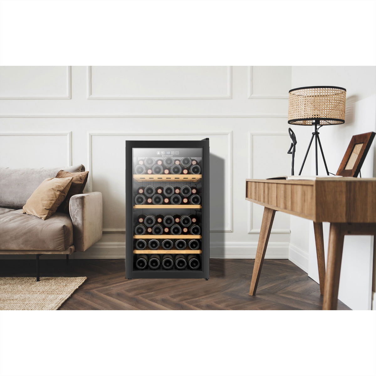 Climadiff Weinkühlschrank CLS52B1 – 128 l, 220/240 V, Kompressor, Energieeffizienzklasse G