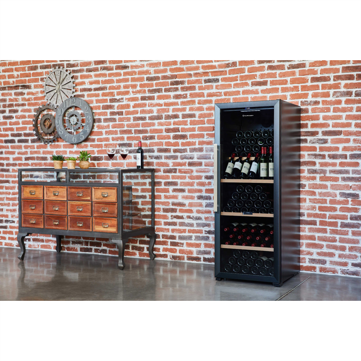 Climadiff Weinkühlschrank RESERVE275F – 387 l, Kompressor, Energieeffizienzklasse F, 38 dB