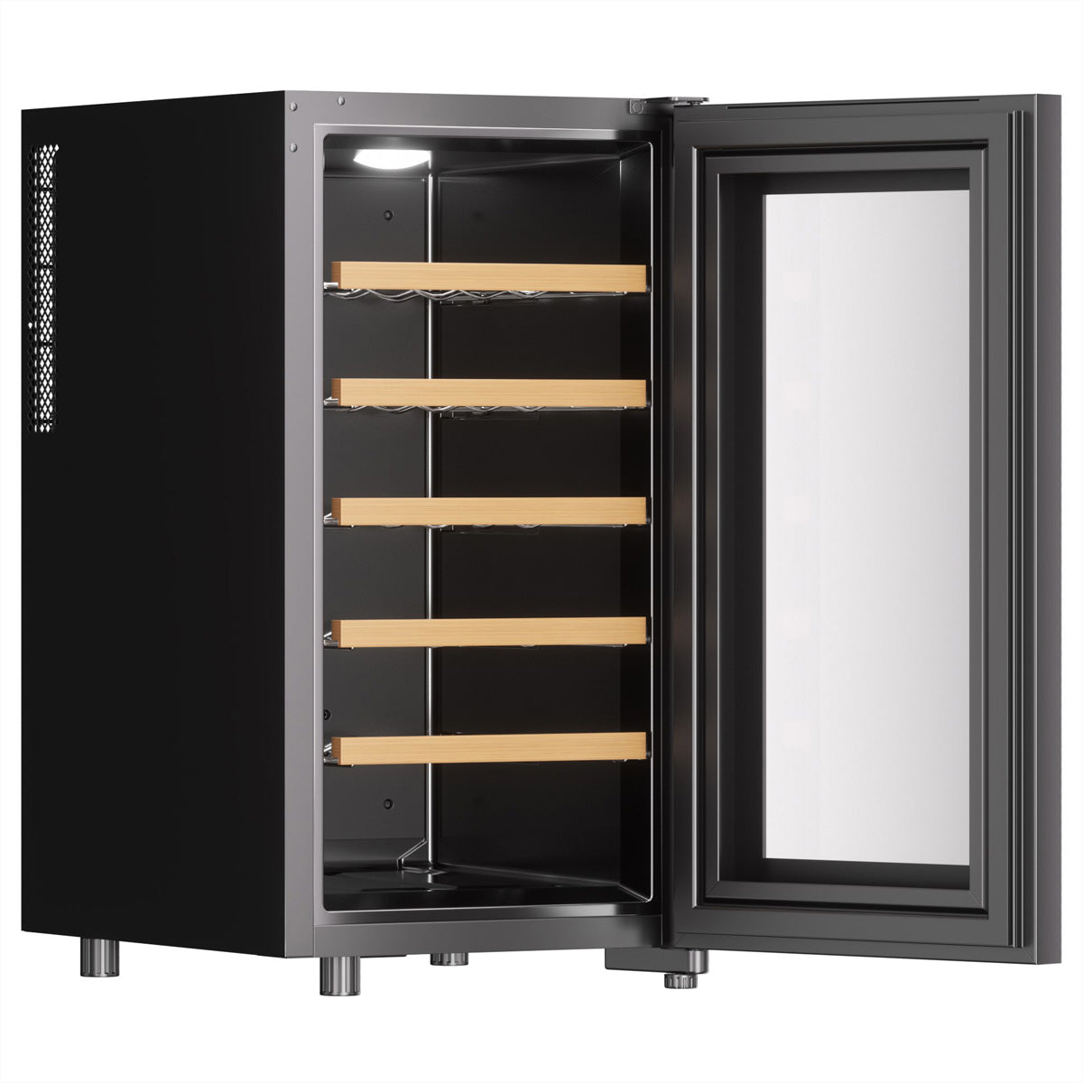 Climadiff Weinkühlschrank CUVEE18 – 50 l, 220/240 V, Energieeffizienzklasse E, 22 dB