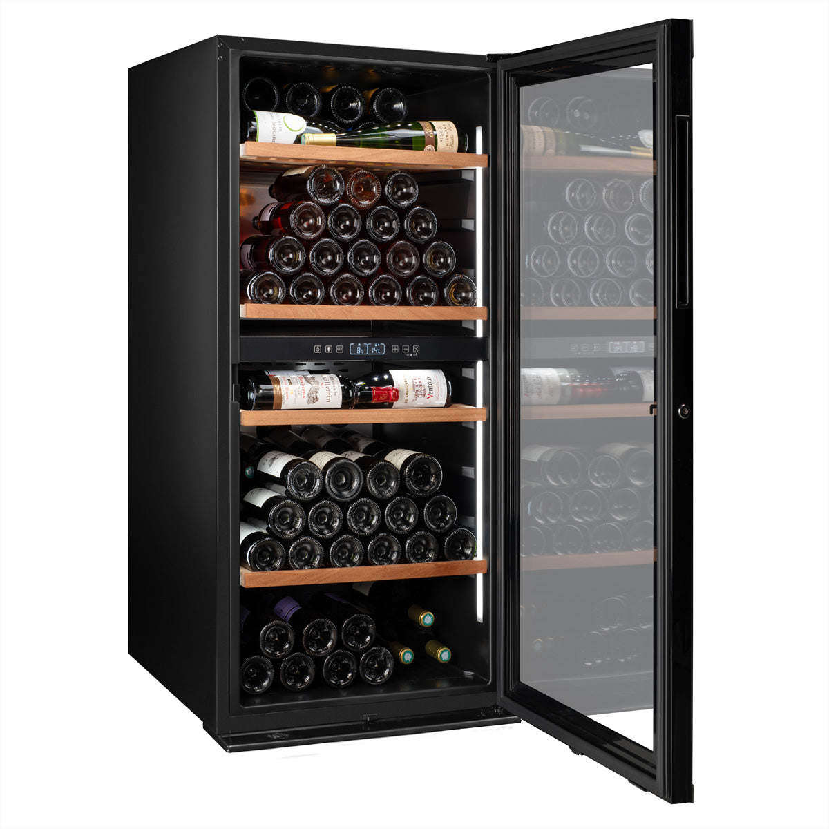Climadiff Weinkühlschrank MILLESIME140DB – 293 l, 220/240 V, Kompressor, Energieeffizienzklasse F