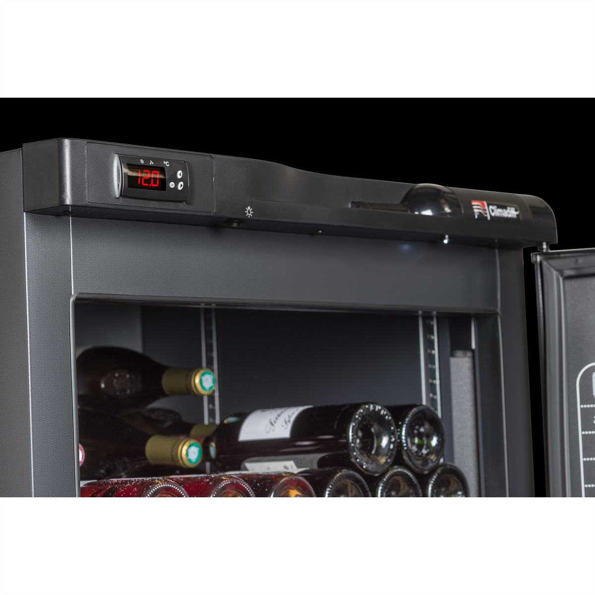 Climadiff Weinkühlschrank RESERVE275F – 297 Flaschen, 220 V, Kompressor, Energieeffizienzklasse F