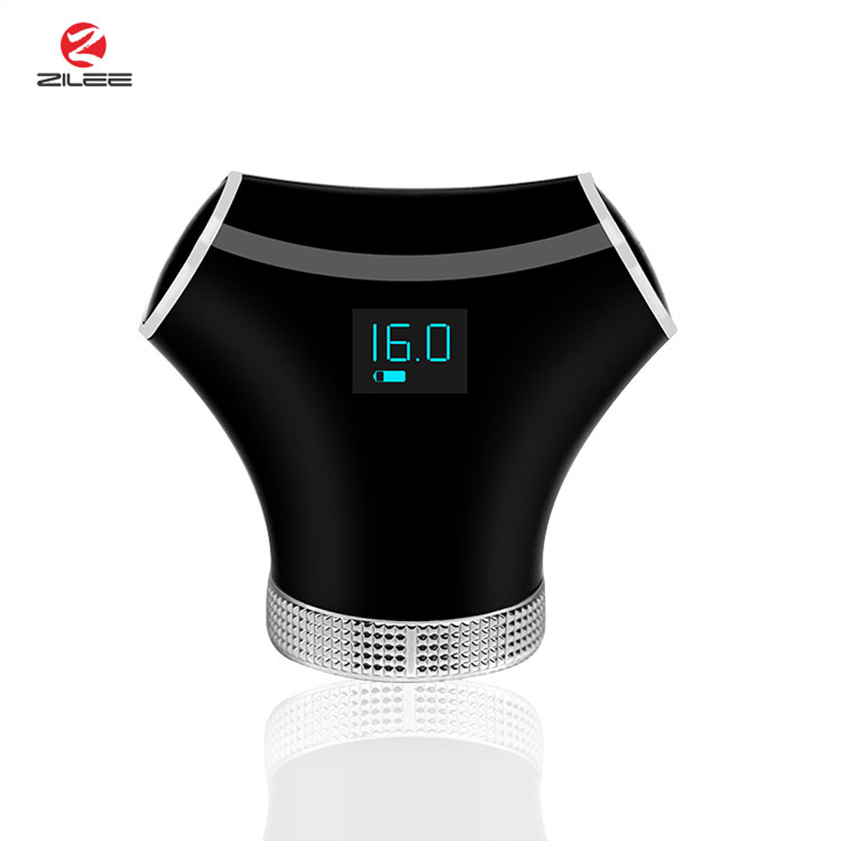 Climadiff Flaschenverschluss EVAC02 – 8 × 4,8 × 6,8 cm, Schwarz, USB, 2 Stopfen
