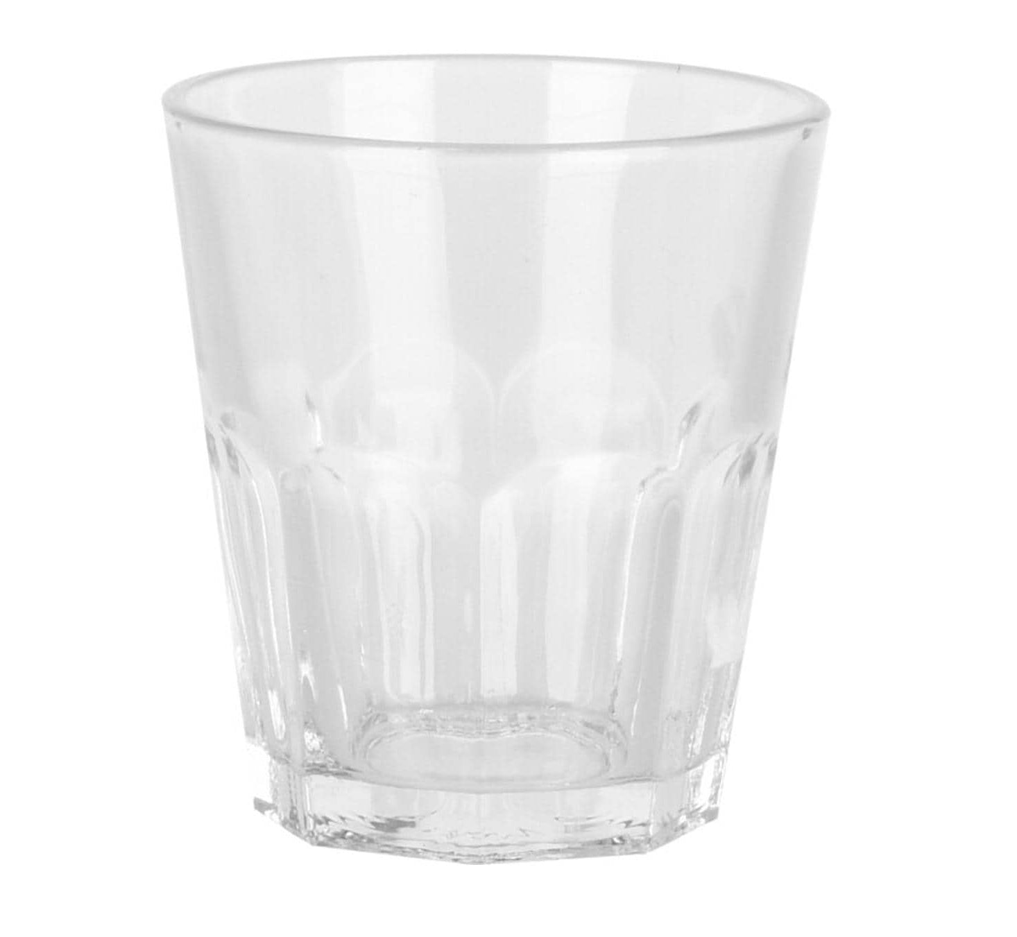 Furber. FURBER Trinkgläser – 4er Set, 180 ml, Ø 7,0 cm, Glas, Transparent, spülmaschinenfest