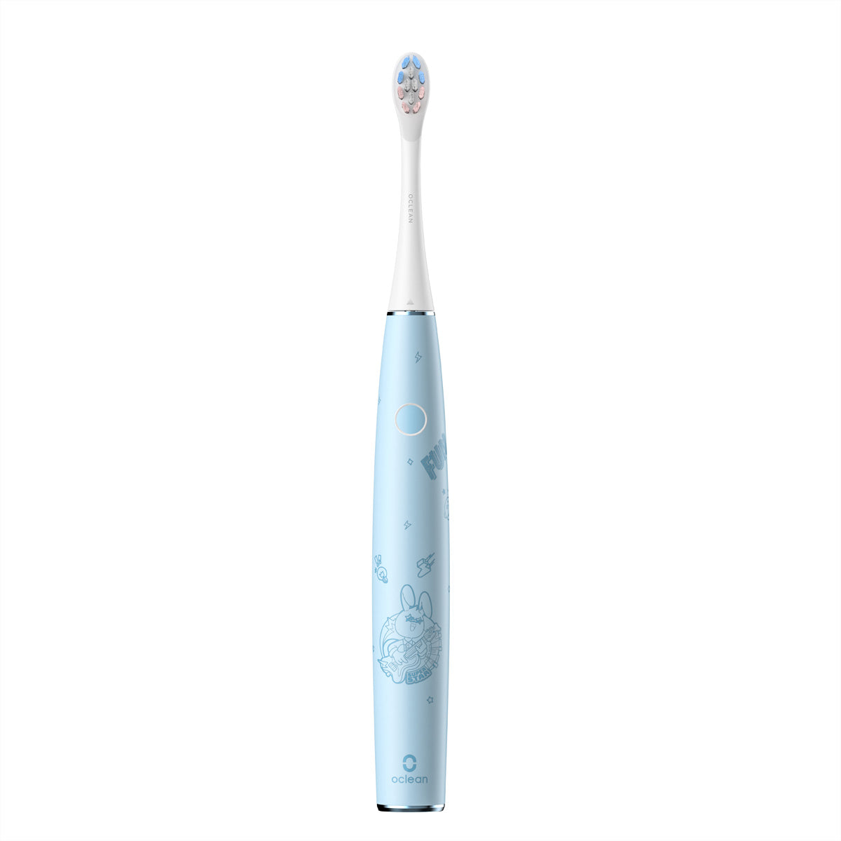 Oclean Elektrische Schallzahnbürste Kids – 2 Bürstenköpfe – Blau
