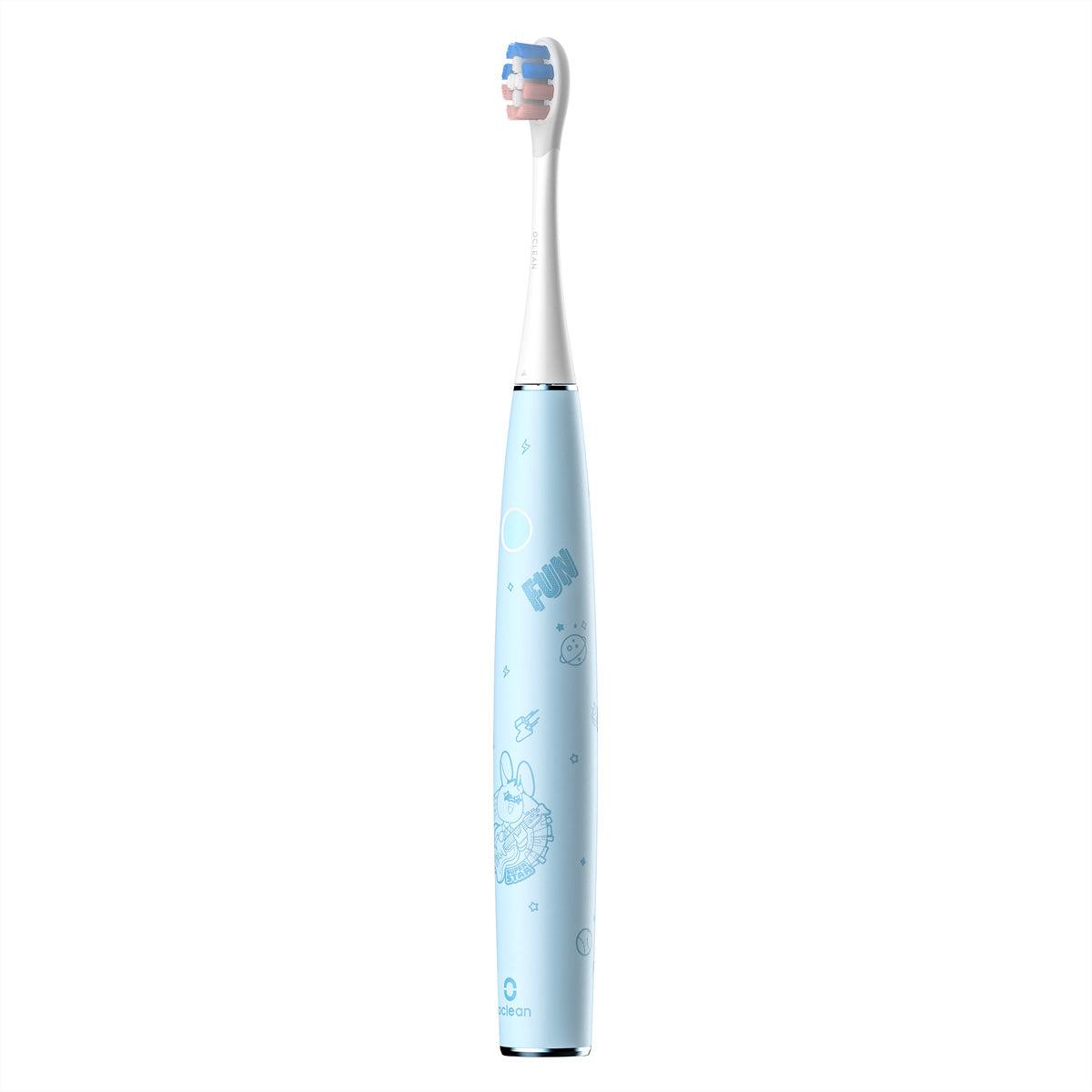 Oclean Elektrische Schallzahnbürste Kids – 2 Bürstenköpfe – Blau