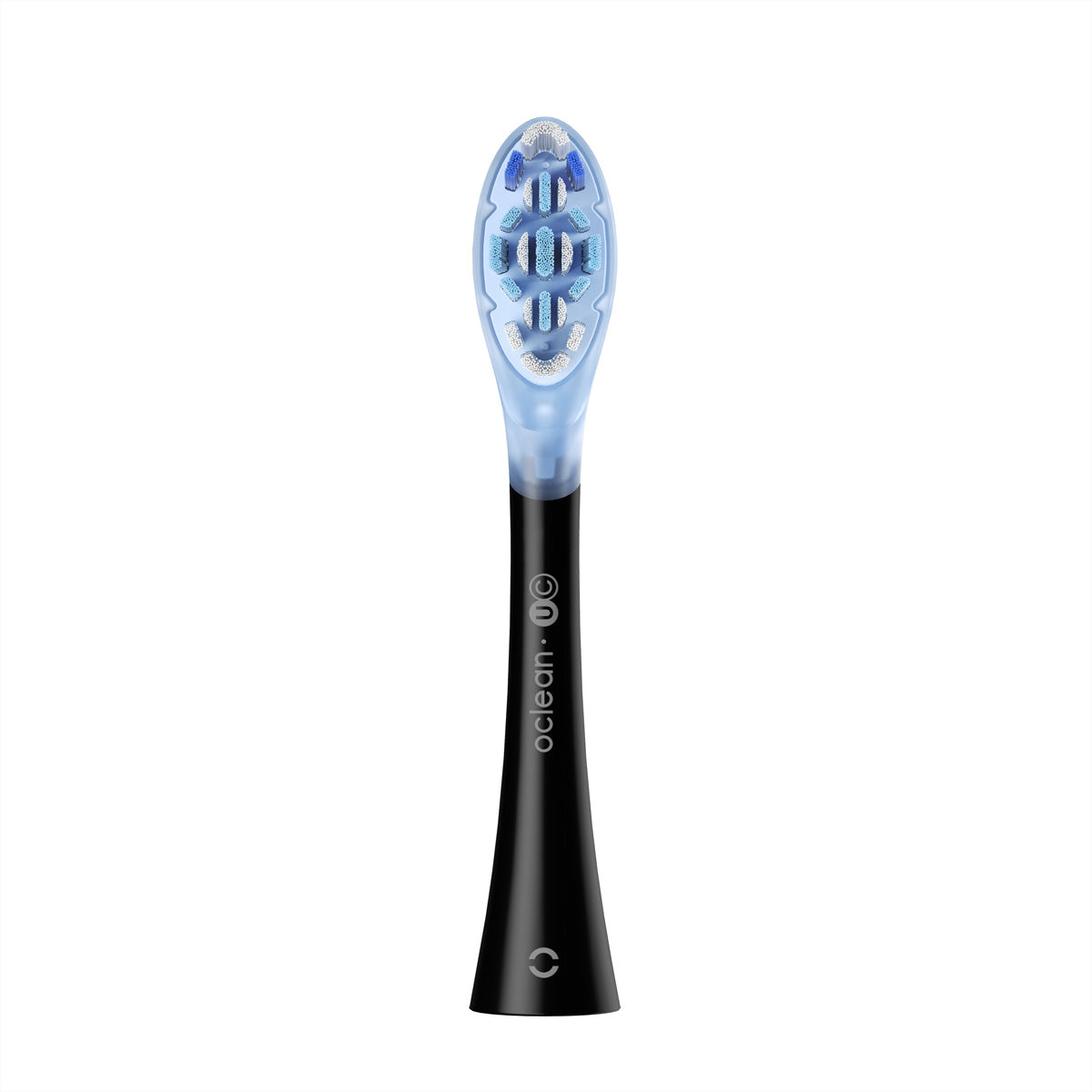 Oclean Ersatzkopf Ultra Clean – für Oclean Zahnbürsten – Extra weich – 2 Stk – Schwarz
