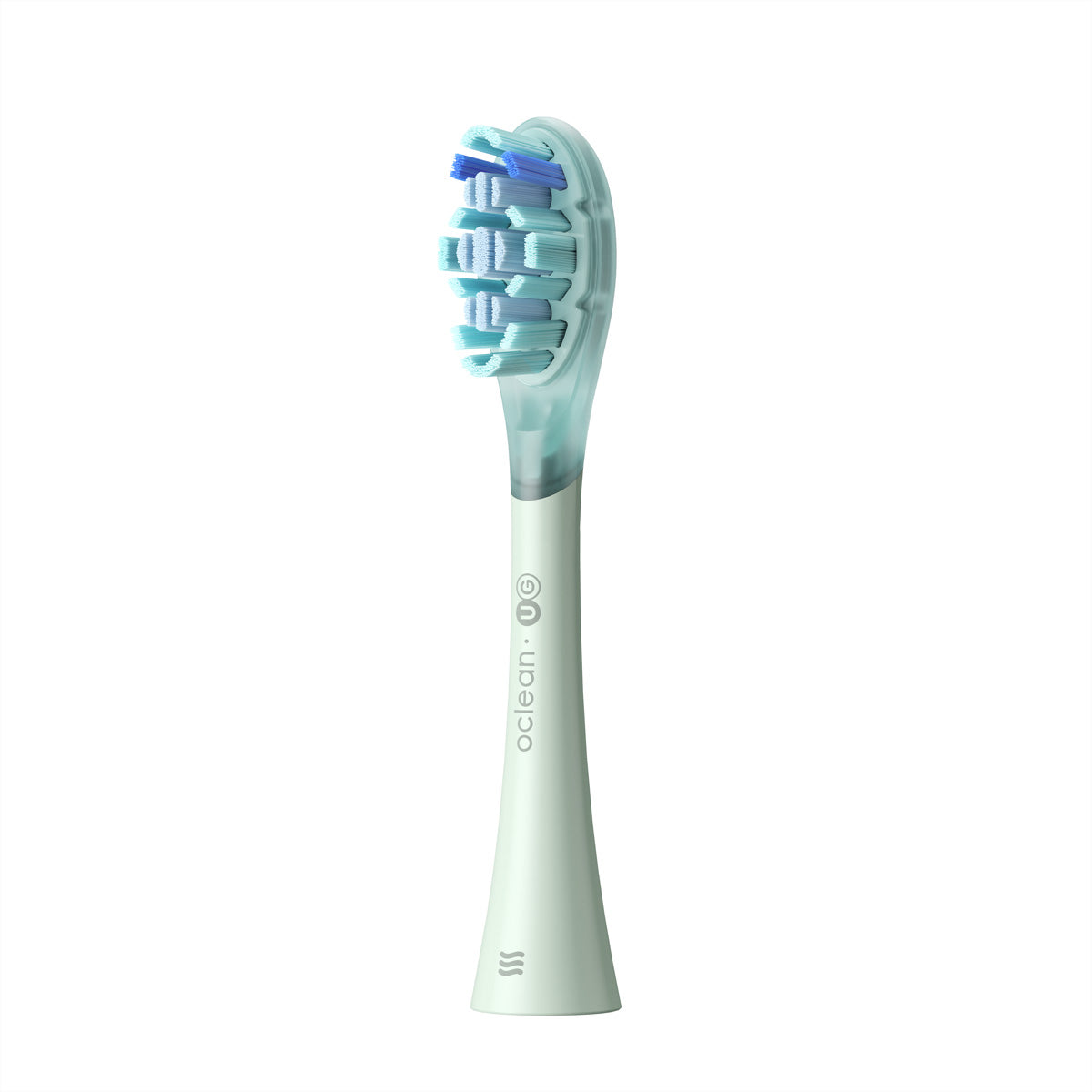 Oclean Aufsteckbürste Ultra Gum Care – für Oclean Zahnbürsten – extra weich – 2 Stk, Grün