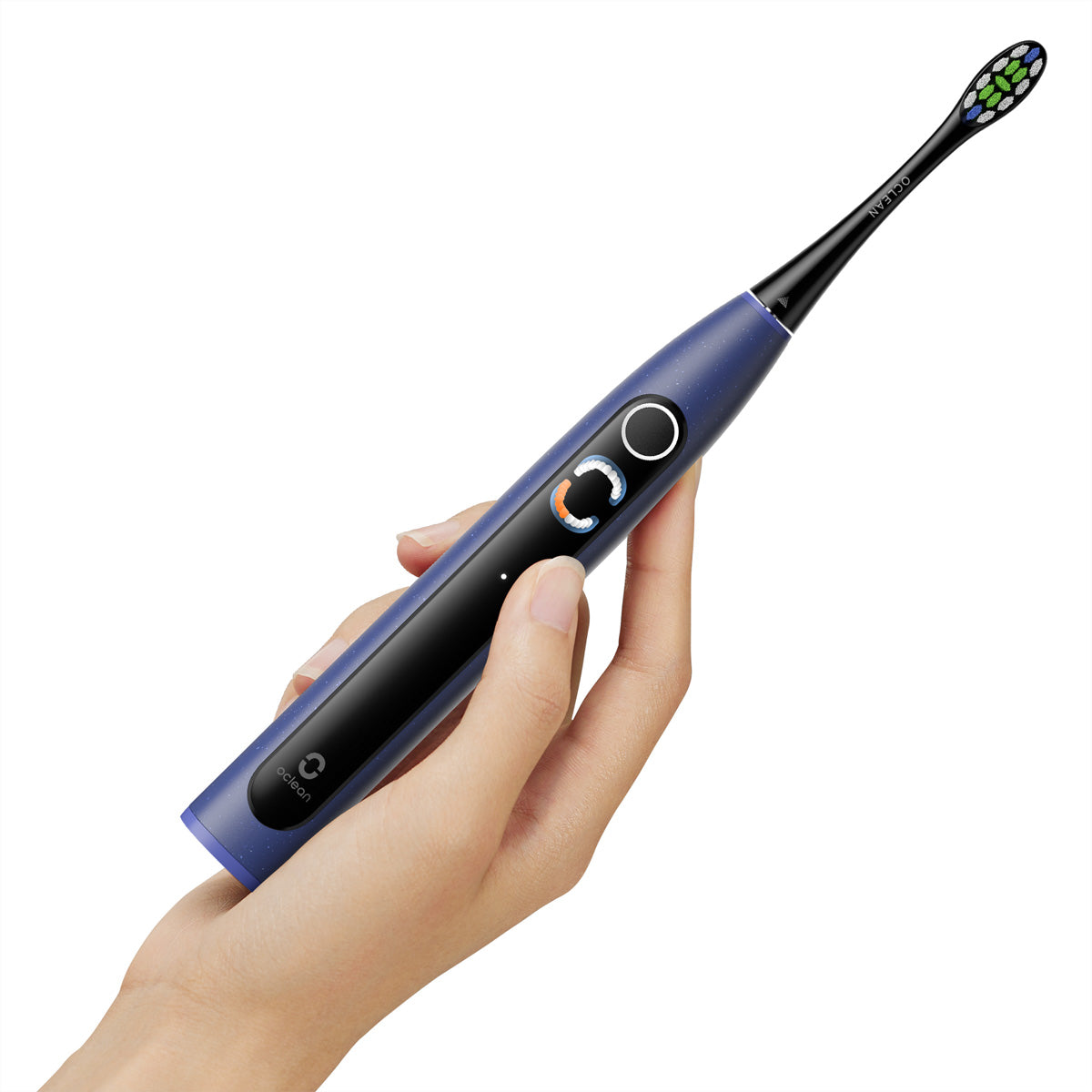 Oclean Elektrische Schallzahnbürste – 72'000 Bewegungen/min, 5 Modi, IPX7 – Blau