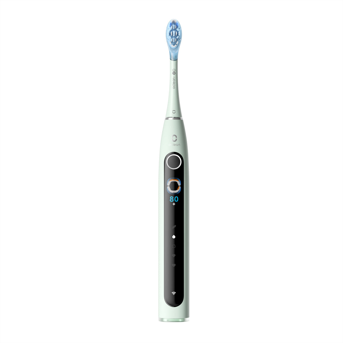 Oclean Schallzahnbürste X Pro 20 – IPX7, Akku – 2 Bürstenköpfe, Grün