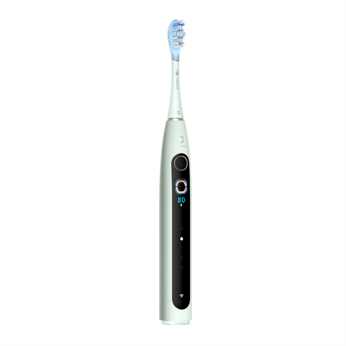 Oclean Schallzahnbürste X Pro 20 – IPX7, Akku – 2 Bürstenköpfe, Grün